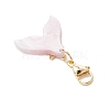Mermaid Tail Resin Pendant Decorations HJEW-JM03120-5