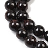 Round Natural Garnet Beads Strands X-G-D751-8mm-4