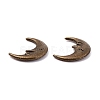 Zinc Alloy Cabochons PALLOY-WH0036-27AB-3