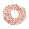Electroplate Glass Beads Strands EGLA-A044-T3mm-B21-3