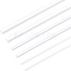 Olycraft ABS Plastic Square Solid Bar Rods DIY-OC0008-27-1