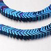 Electroplate Non-magnetic Synthetic Hematite Bead Strands G-F300-19-05-1