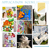 Self-adhesion Polystyrene Foam Board AJEW-WH0481-463A-5