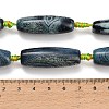 Natural Fire Crackle Agate Beads Strands GG-CBAB0A6-01-5