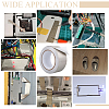 Conductive Fiberglass Fabric Adhesive Tape DIY-WH0899-625-5