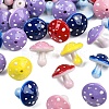 Opaque Acrylic Beads MACR-C036-02-1