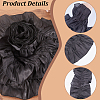 Polyester Satin Chiffon Wavy Lace OCOR-WH0082-147A-6