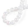 Electroplate Opaque Glass Beads Strands LS-GLAA-T032-P6mm-AB02-2