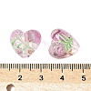 Handmade Transparent Lampwork Beads BLOW-D300-07G-4