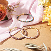 3Pcs 3 Colors 4MM Braided Nylon Cord Bracelets FIND-TA0009-40A-5