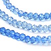 Transparent Painted Glass Beads Strands DGLA-A034-T2mm-A01-4