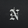 Non-Tarnish 304 Stainless Steel Pendants STAS-R111-JA565-N-1