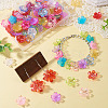 120Pcs 2 Styles Acrylic Bead Caps OACR-TA0004-70-7
