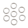 304 Stainless Steel Closed Jump Rings STAS-G393-06P-13-1