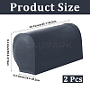 1 Pair Imitation Leather Sofa Armrest Covers AJEW-CL0002-21B-2
