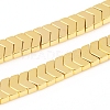 Electroplated Non-magnetic Synthetic Hematite Beads Strands G-F682-04A-G-1