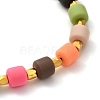 Adjustable Nylon Thread Braided Bead Bracelets BJEW-JB05360-03-2