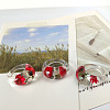 Resin Dried Flower Finger Rings for Women FS-WGEA7C0-05-2