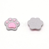 Opaque Resin Cabochons RESI-WH0021-05A-1
