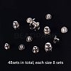 Brass Jewelry Box Drawer Handles KK-PH0034-12-3
