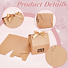 House Shaped Kraft Paper Folding Gift Box with Hollow Window and Ribbon AJEW-WH0166-88A-4