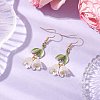 Acrylic Dangle Earrings EJEW-JE06145-2
