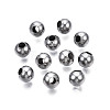 Round 304 Stainless Steel Beads STAS-TAC0004-8mm-P-1