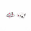 Platinum Alloy Charms PALLOY-T081-03-RS-3