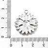 304 Stainless Steel Pendants STAS-R155-045GP-01-3