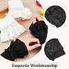 AHADEMAKER 2 Sets 2 Colors Polyester Oversleeves AJEW-GA0004-99-3