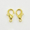 Zinc Alloy Lobster Claw Clasps E502Y-G-1