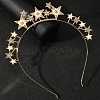 Iron with Rhinestone Hair Bands PW-WG83403-01-1
