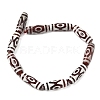 Rice Shape Tibetan Style dZi Beads Strands G-A269-A19-01-3