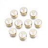 Alloy Enamel Beads ENAM-N052-006-01T-RS-1