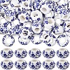 60Pcs Handmade Porcelain European Beads PORC-SC0001-25B-1