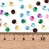 3/0 Baking Paint Glass Fringe Seed Beads SEED-A034-04K-4
