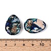 Dyed Natural Imperial Jasper Pendants G-Q601-08B-3