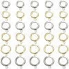 16Pcs 201 Stainless Steel Huggie Hoop Earring Findings STAS-FS0002-27B-1