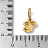 Brass Micro Pave Cubic Zirconia Pendants KK-K345-13T-G-3