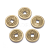 Tibetan Style Alloy Chinese Coin Pendants PALLOY-WH0060-01E-NF-1
