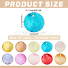 160Pcs 10 Colors Spray Paint Natural Akoya Shell Pendants SHEL-ME0001-07-2