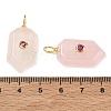 Natural Mixed Stone Pendants KK-CBAF9BC-20G-4