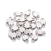 201 Stainless Steel Chain Tabs STAS-L234-012P-1