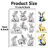 Plastic Stamps DIY-WH20018-0250-2