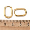 Ion Plating(IP) 304 Stainless Steel Oval Hoop Earrings X-EJEW-M218-02A-G-3