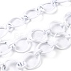 Eco-Friendly Alloy Spray Painted Link Chains LCHA-H005-01B-1