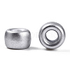 Spray Painted Plastic Beads KY-T025-01-G03-3