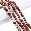 Natural Imperial Jasper Beads Strands G-N342-63H-4
