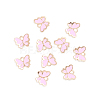 Light Gold Plated Alloy Enamel Charms X-ENAM-WH0047-41B-1