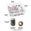 40Pcs 10 Colors Handmade Porcelain Beads PORC-FS0001-20-4